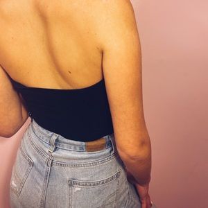 Brandy essential strapless bodysuit basics